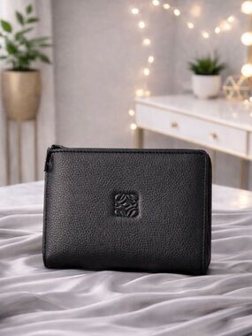 Loewe Anagram Flapable leather wallet